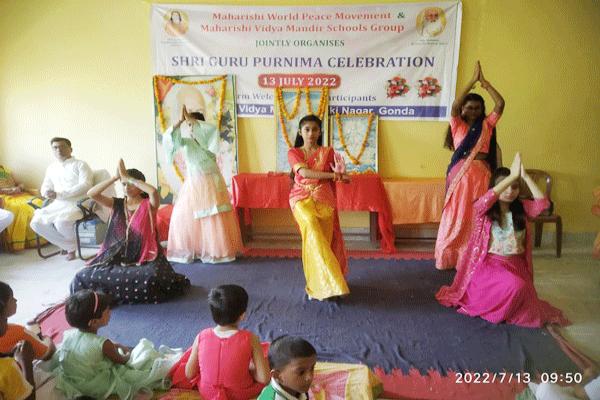 MVM Gonda Celebrated Guru Purnima Celebration.
